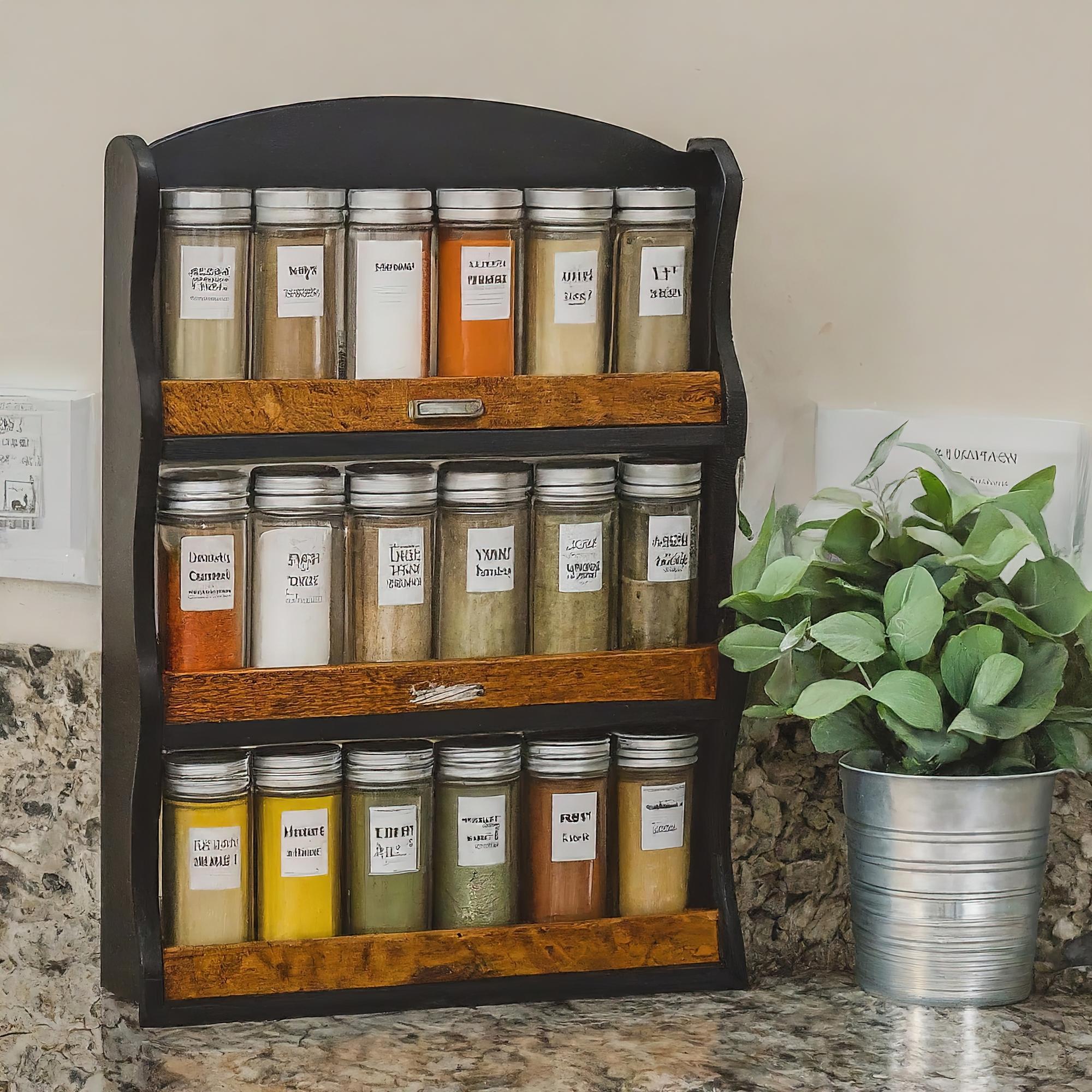 Assortment of labeled meal kit boxes on shelf